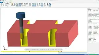 Toolpath Pocket Roughing & Finishing in mastercam ..2/2