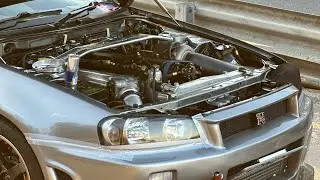 GtR34 1000HP Night Run!