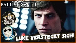 Luke versteckt sich! - Star Wars Battlefront II together 212th Taha & Tombie Lets Play