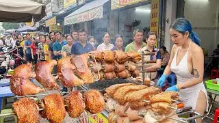     This Legendary Charcoal Pork Belly Stall Is the Street Food King Everyone Talks About in Vietnam