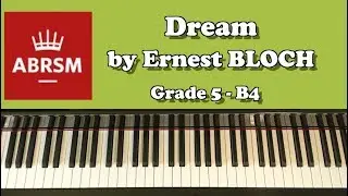 Dream (no.10 from Enfantines) by E. Bloch