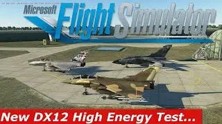 Microsoft Flight Simulator 2020 Nvidia DX12 Game Ready - High Energy Test