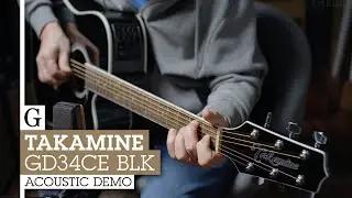 Takamine GD34CE BLK Demo