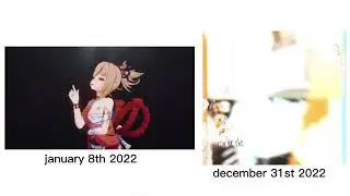 my first edit of 2022 vs last edit
