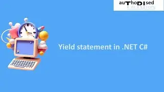 Yield statement in .NET C#