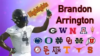 Brandon Arrington Highlights || Football and Track Star