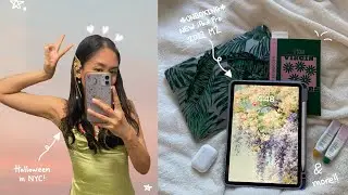 Cece in NYC Vlog | NEW iPad Pro 2022 unboxing, days in my life & Halloween in NYC