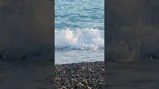 Море, ты великолепно!🌊 #море #абхазия #гагра #черноеморе #закат #играютволны #великолепие #music