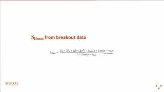 SHmax from breakouts