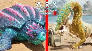 DINOSAURIOS MARINOS SUPERMUTANTES, NOTHOSAURUS ESPECIAL y La Diosa se acerca ARK Ascended Historia