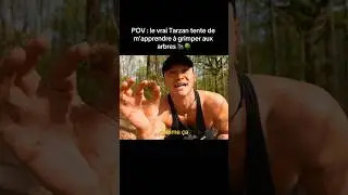 J’ai Suivi L’entraînement de TARZAN 😮‍💨🦍