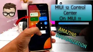 HOW TO CHANGE MIUI 12 Control Center & Super Wallpaper For Any MIUI 11 Device | Themes 🔥