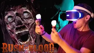 This is Absolutely Petrifying | Until Dawn: Rush Of Blood (PSVR)