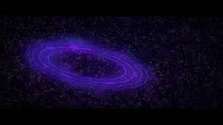 Pink Floyd-High Hopes Guitar Solo || Starry Night Audio Spectrum Animation V4 (4k)
