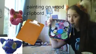 I panted on a clip bord part !