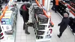 Украл в Днс ноутбук, подумал то не спалили