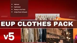 [ ESX ] Clothing Pack Fivem - Fivem Shop - Best FiveM Script | Fivem Scripts