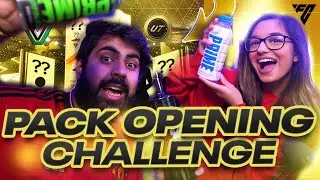 PRIME FORFEIT FC24 PACK OPENING CHALLENGE!! WITH @ShivaniKhoslaa