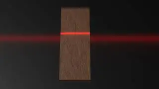 Digital twin scan object with laser