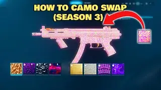 How to Camo Swap Glitch in Warzone Season 3 😍 (New Method)