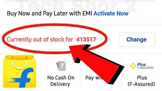 How To Fix Flipkart Currently Out Of Stock For Pin Code Problem Solve