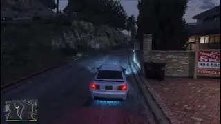 Drifting.