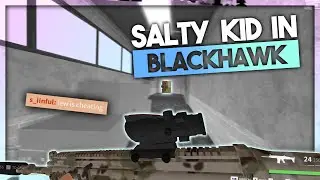 salty kid calls me out for hacking in blackhawk (roblox)