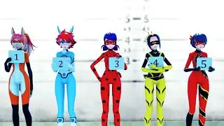 【MMD Miraculous】I Want It That Way【60fps】