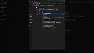 Hello World in Java  #programming #java #javaprogramming #javatutorial #javastudent