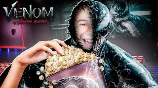 Assistimos o NOVO FILME DO VENOM no CINEMA *deu medo? (sem spoilers)