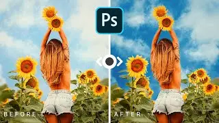How To Create Dramatic Sky In Photoshop | Photoshop Tutorial
