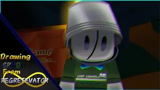 Drawing Spud from Regretevator (Roblox Regretevator Fanart)