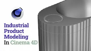 Industrial Product Modeling #1 / Hard Surface Modeling / Cinema 4D Tutorial