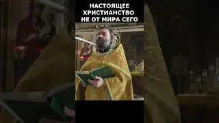 Настоящее христианство - не от мира сего. Священник Валерий Сосковец  #жизнь