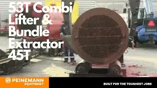 Combi Lifter 53 tons & Aerial Bundle Extractor 45 tons - Peinemann Equipment