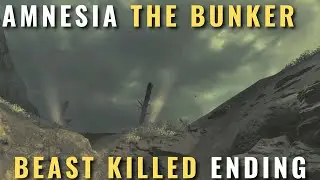 🕯️ AMNESIA THE BUNKER - The Beast Killed ENDING 🕯️