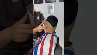 Corte com pigmentação