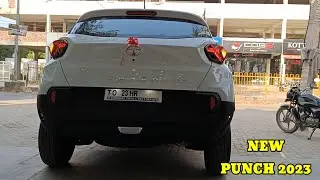 Tata Punch Adventure Rhythm Pack 2023  ✅ Compact SUV को टक्कर! price features review  Punch cng