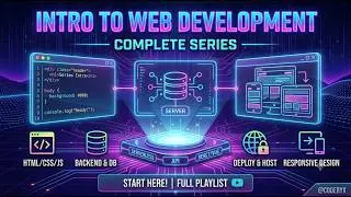 Web Development series #1             Introduction  HTML, CSS, JavaScript
