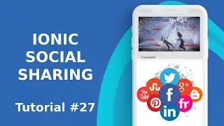 Ionic social sharing