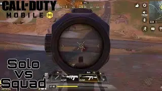 Can I Win Solo vs Squad battle royal? | Solo vs Squad | Battle Royal | Call of Duty Mobile