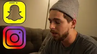 how to add your instagram to a snapchat story