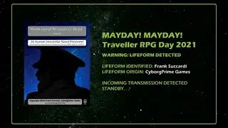 Omer Golan-Joel of Stellagama Publishing Introduction- Mayday Traveller RPG Day 2021 - Pt 3