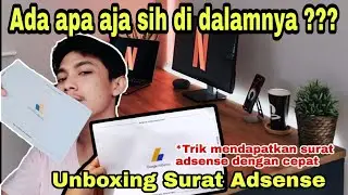 Unboxing surat adsense | ada apa aja sih di dalamnya??