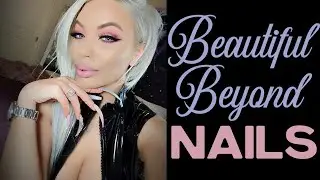 VIEWER DISCRETION: Lingerie + Long nails + Lipstick !