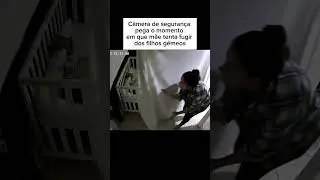 Mae tenta fugir de filhos Gemeos 😱 - 