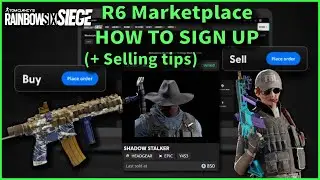 How To Use the R6 Marketplace (How To Sign Up)
