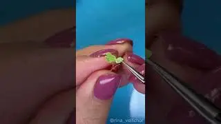 TUTORIAL Miniature radish with polymer clay🥰 #polymereclay #diy #dollhouseminiatures