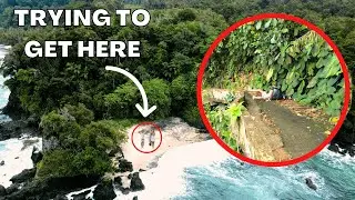 HE ALMOST DIED TRYING TO FIND THIS SECRET BEACH