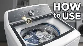 GE Profile Washing Machine - How to Use